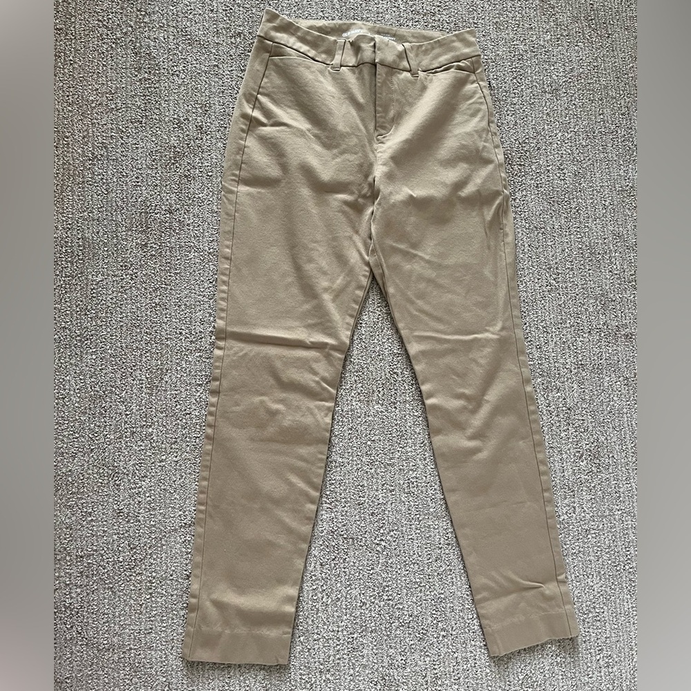 Old Navy Tan Pixie Skinny Pants